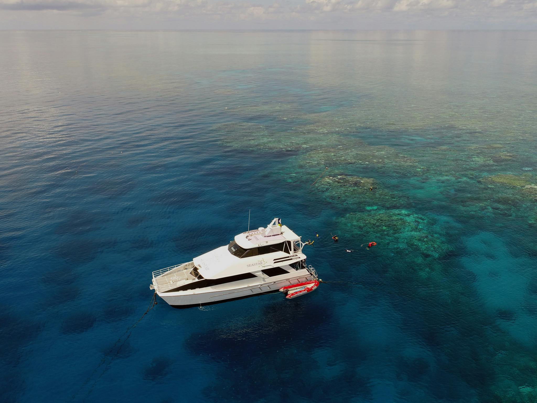 View showing proximity to reef of Seastar View showing proximity to reef of Seastar