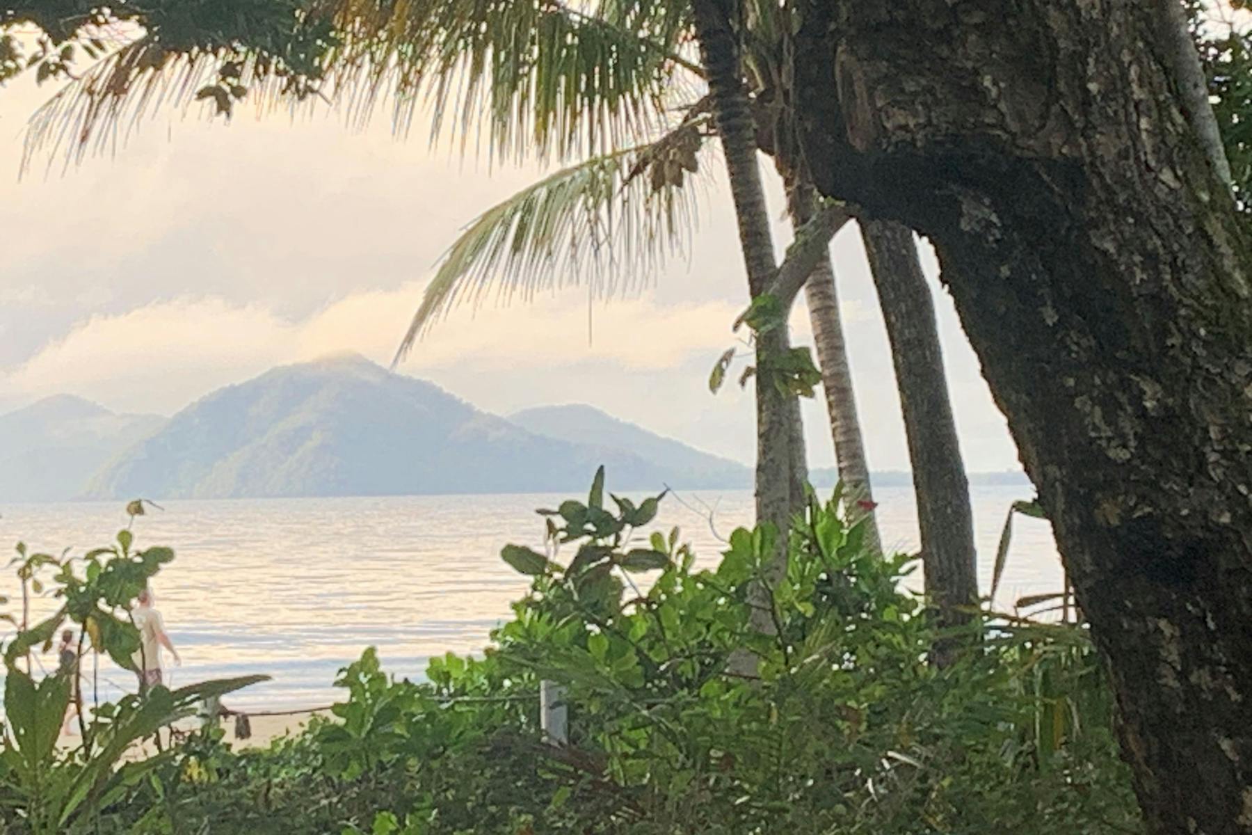 Picture taken from Mission Beach at sunset looking out to Dunk Island