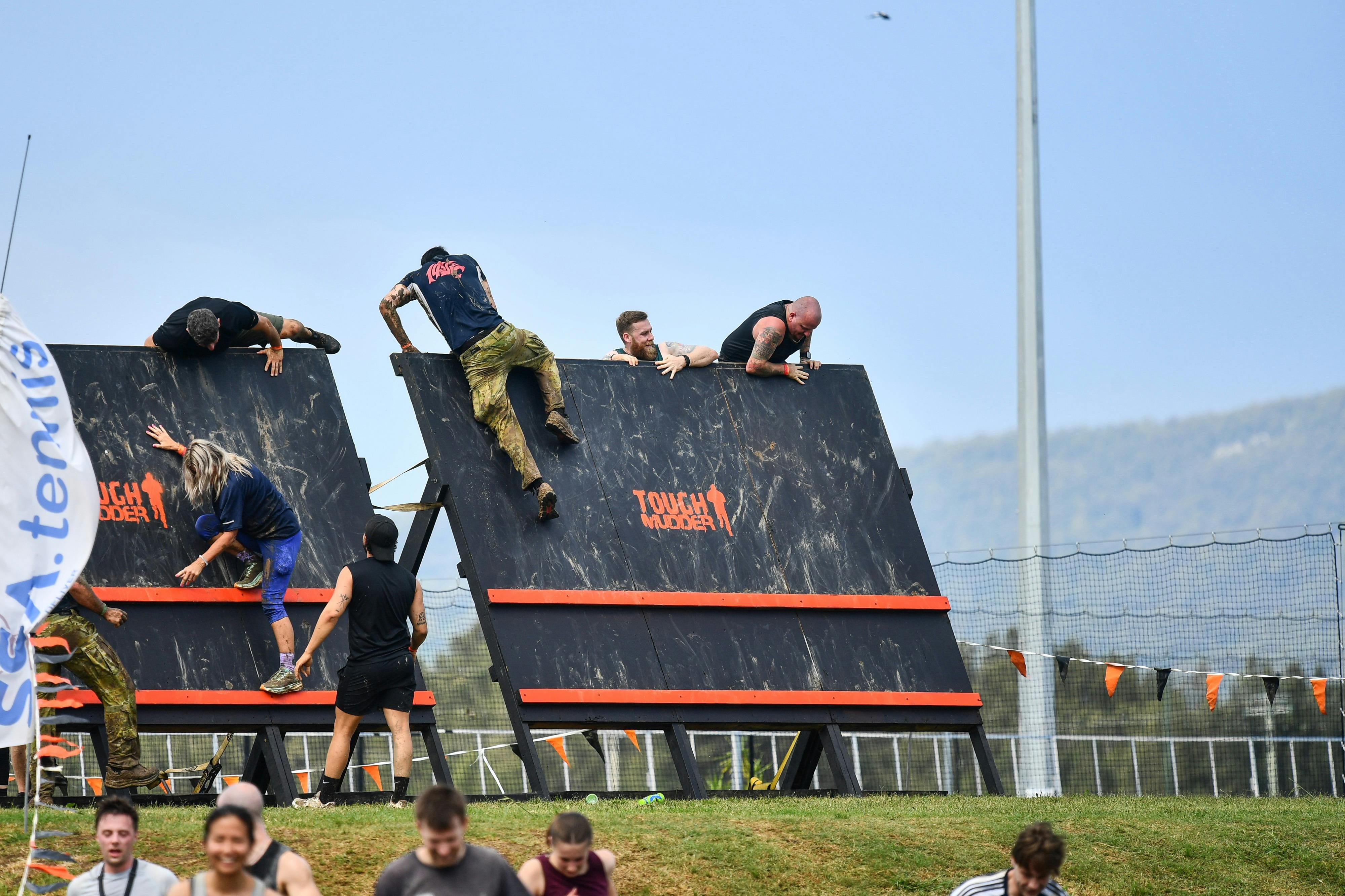 skidmarked obstacle