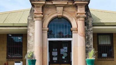 Museum historic door