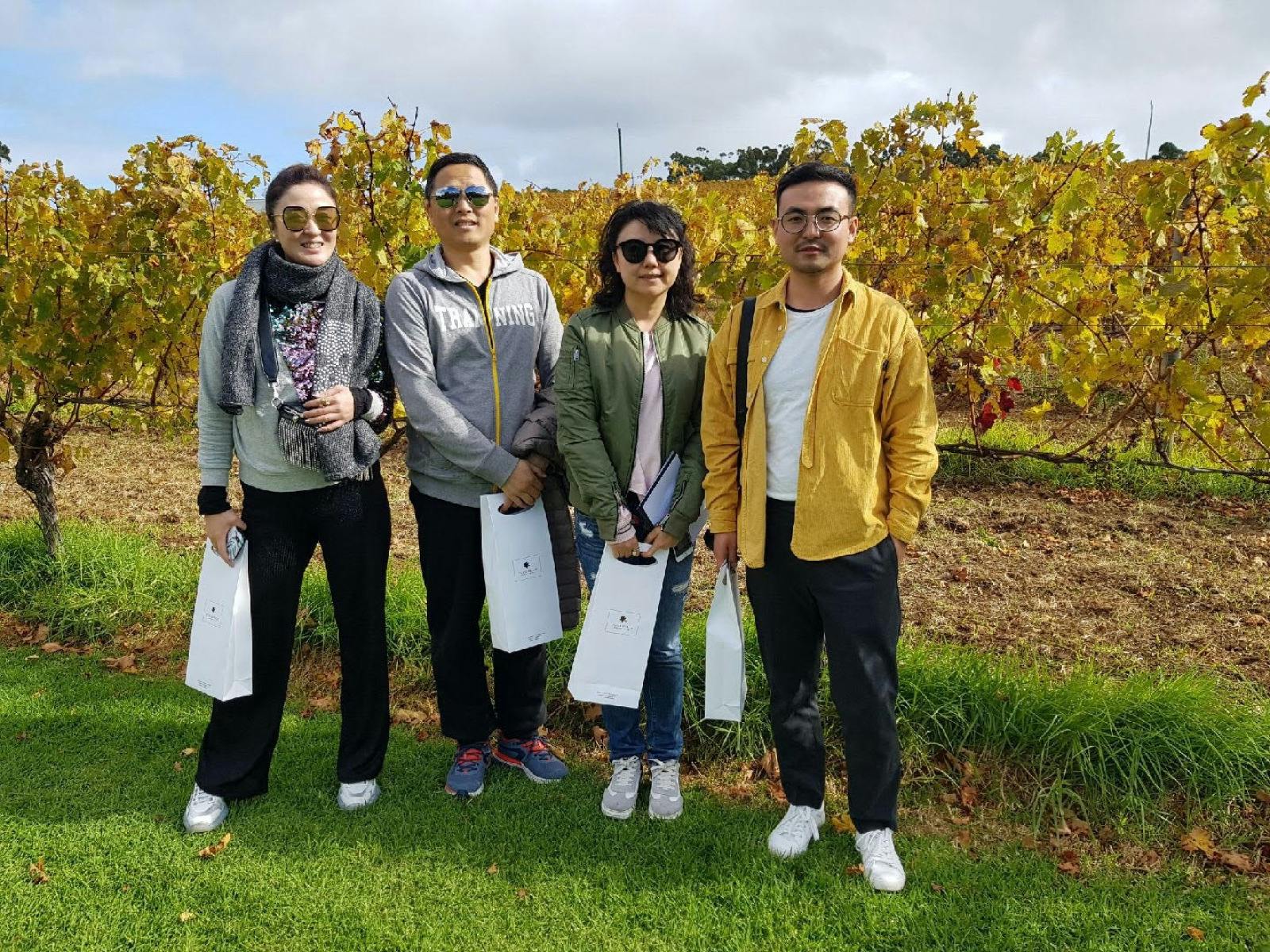 Vineyard touring