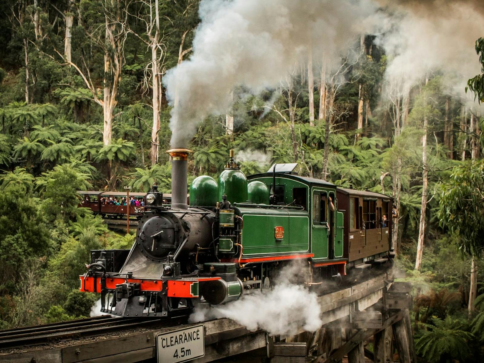 PUFFING BILLY IS AUSTRALIA'S PREMIER PRESERVED STEAM RAILWAY