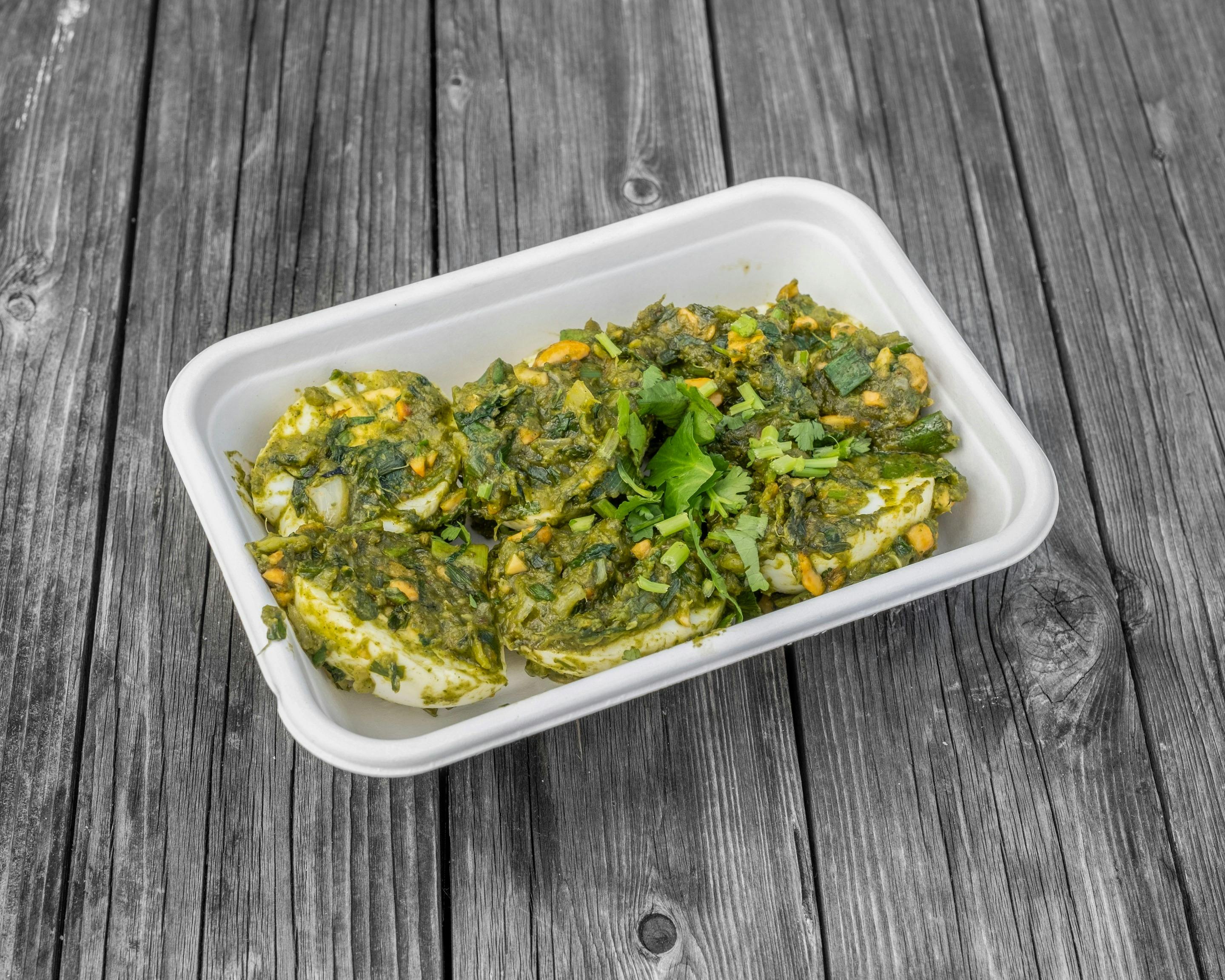 Green Boiled Fry - The Egg Van Launceston