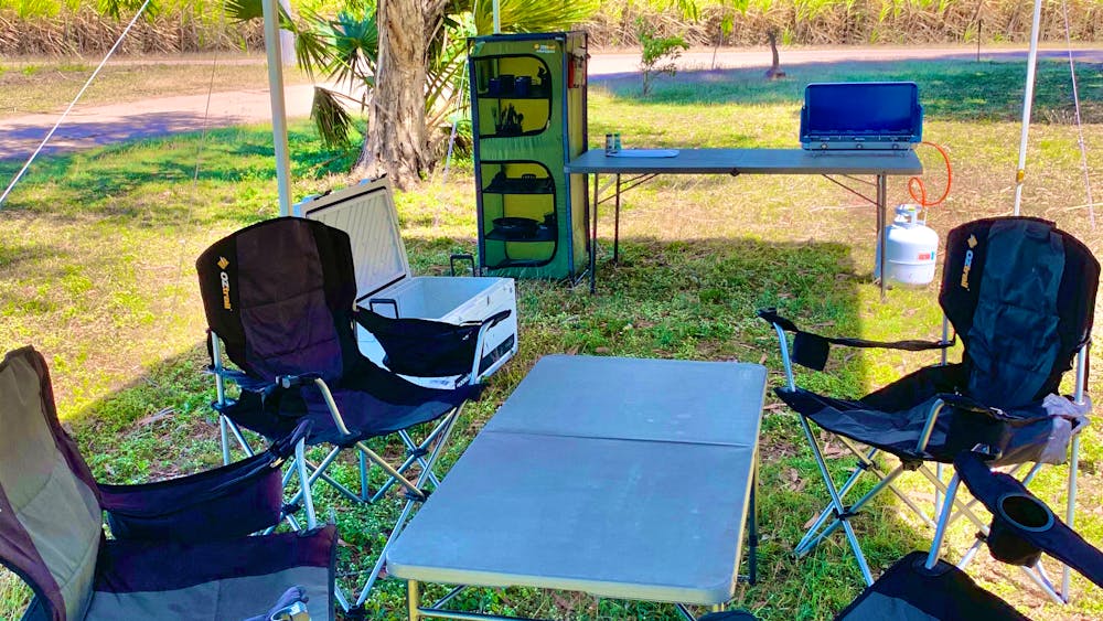Kickback Camping Campsite Set-ups (Charters Towers)