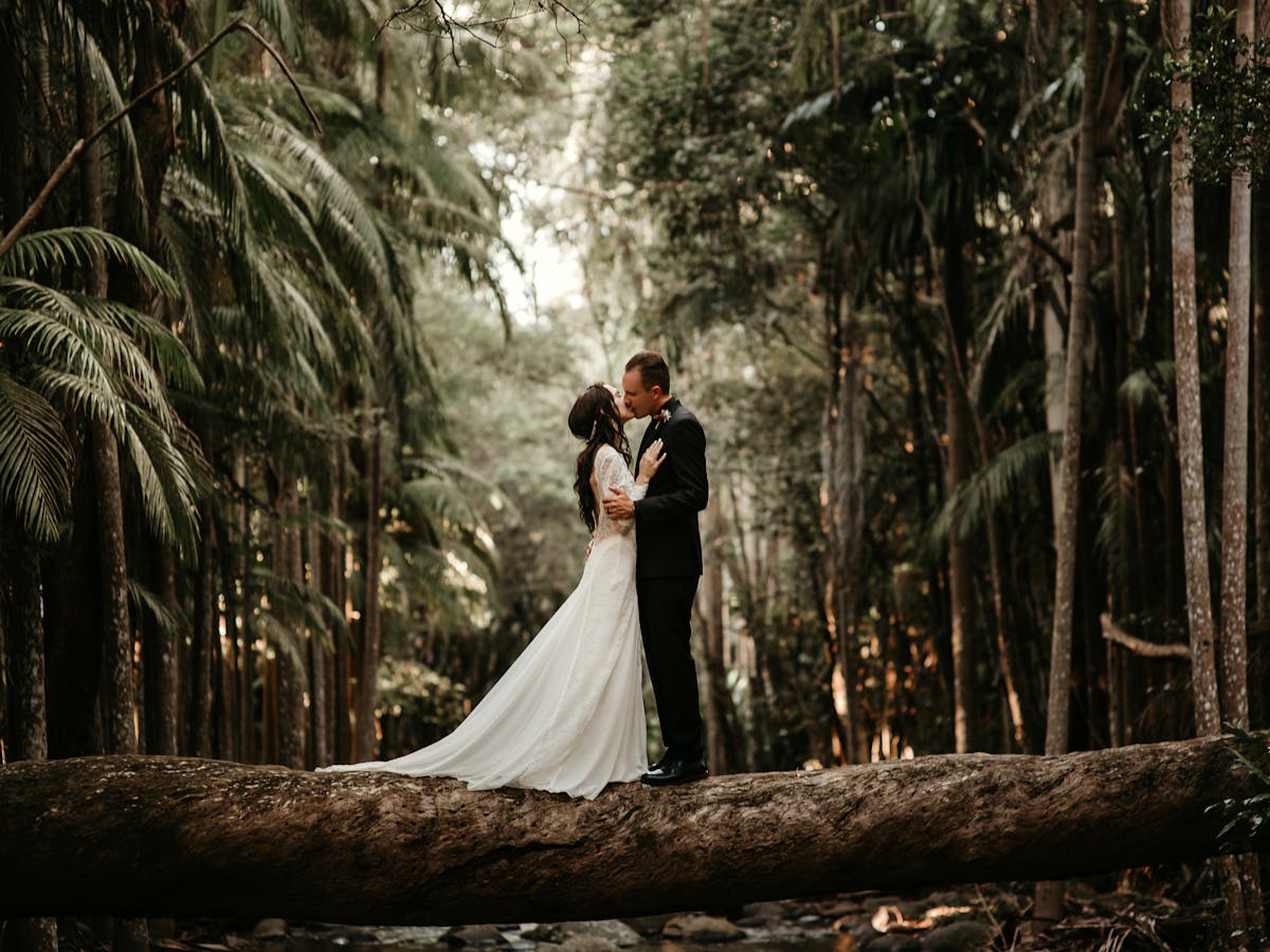 Rainforest Wedding Photos