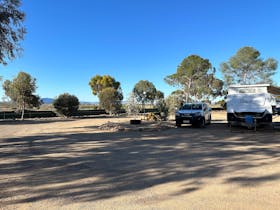 View of the Ranges from the Caravan Park