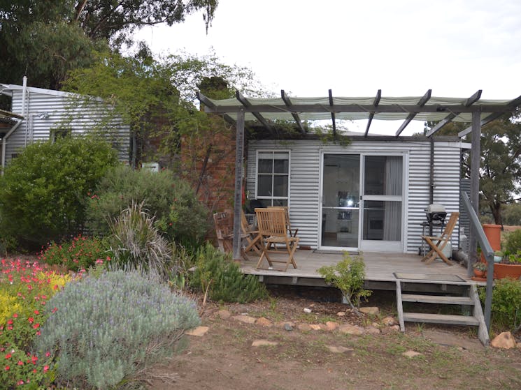 20 Mile Cottage North facing deck