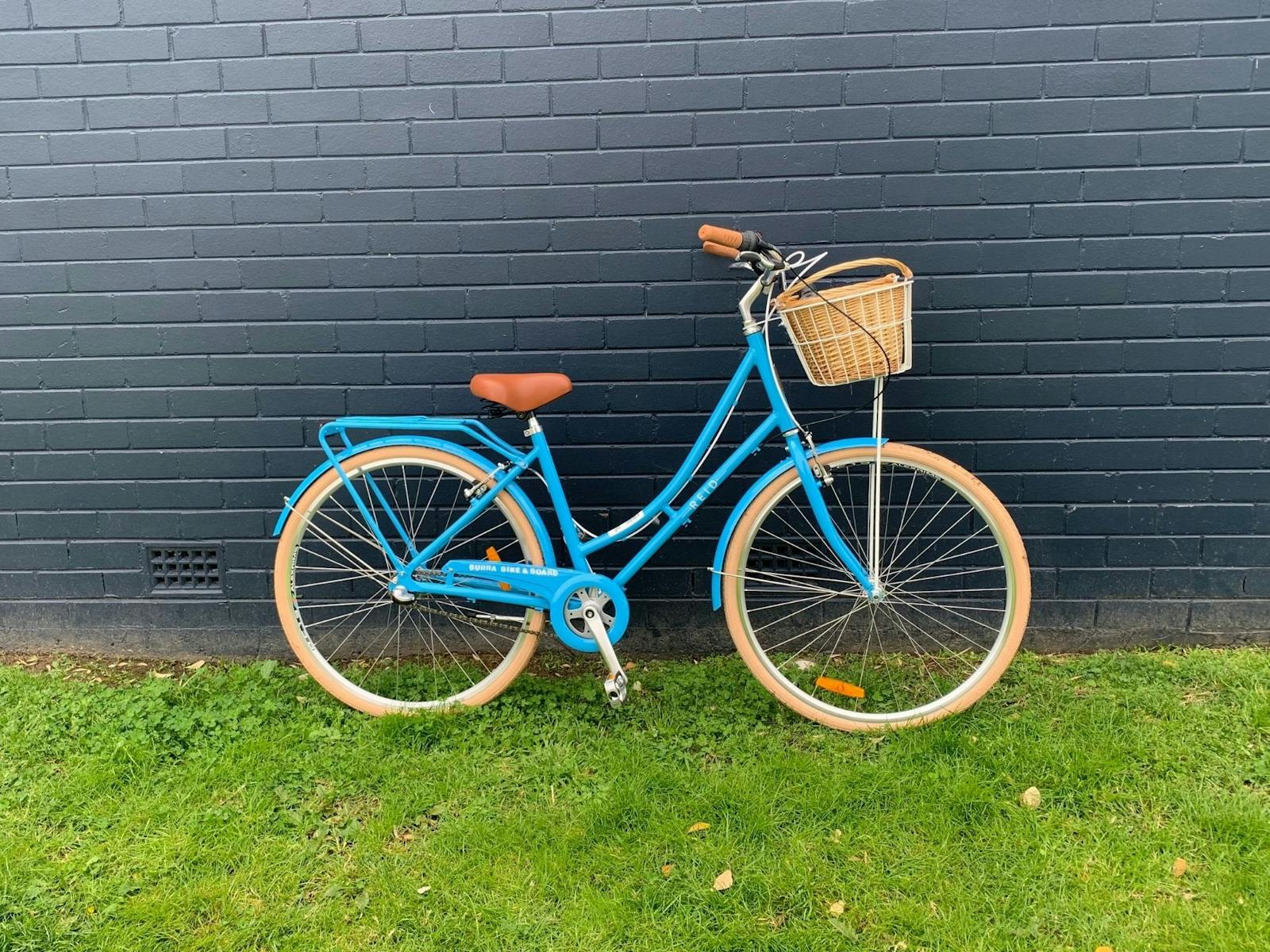Vintage cruiser bike for hire. Instagram-ready!