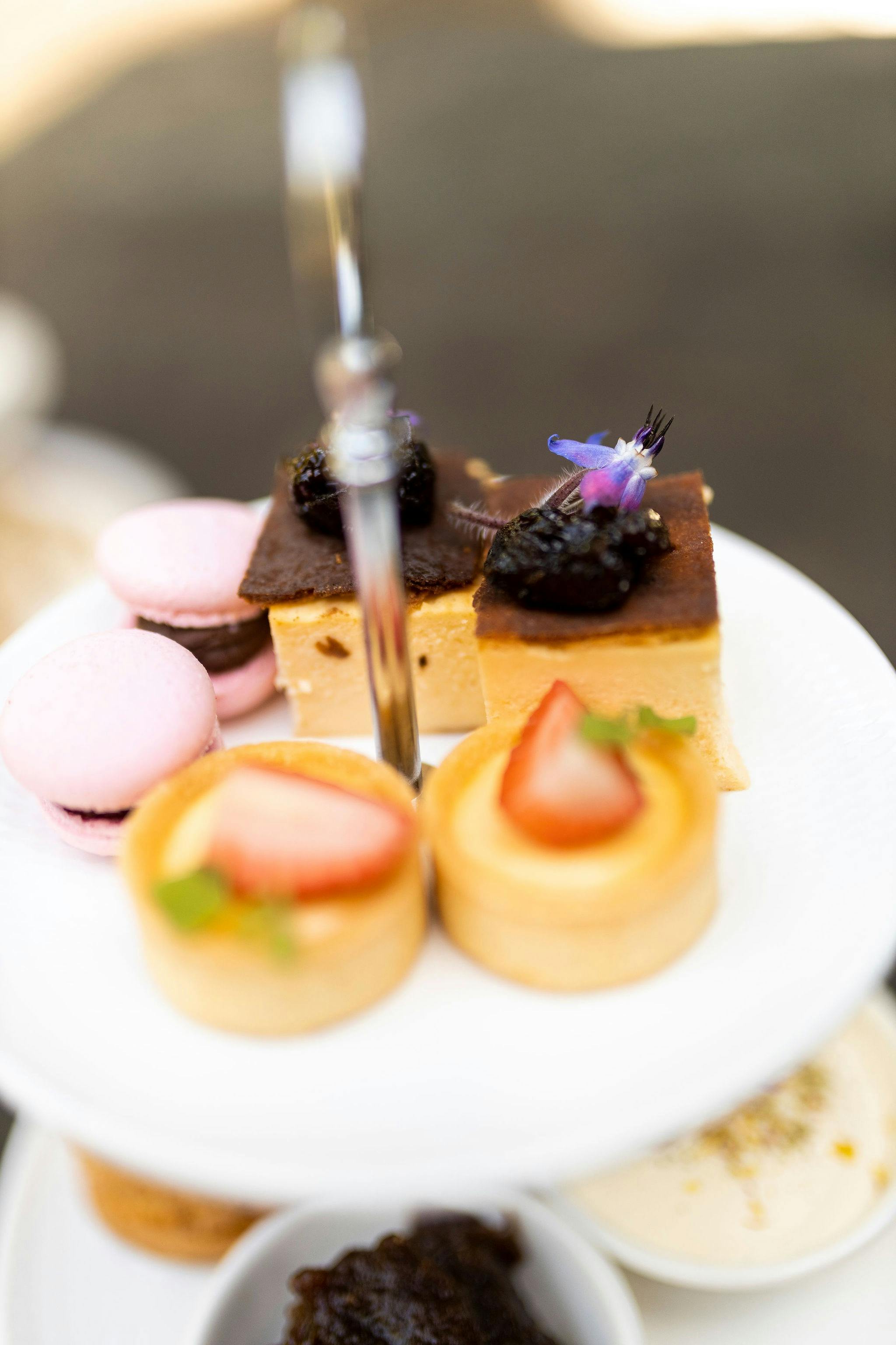 high tea food