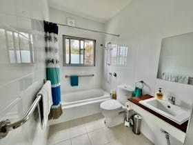 one of two bathrooms in the Penthouse