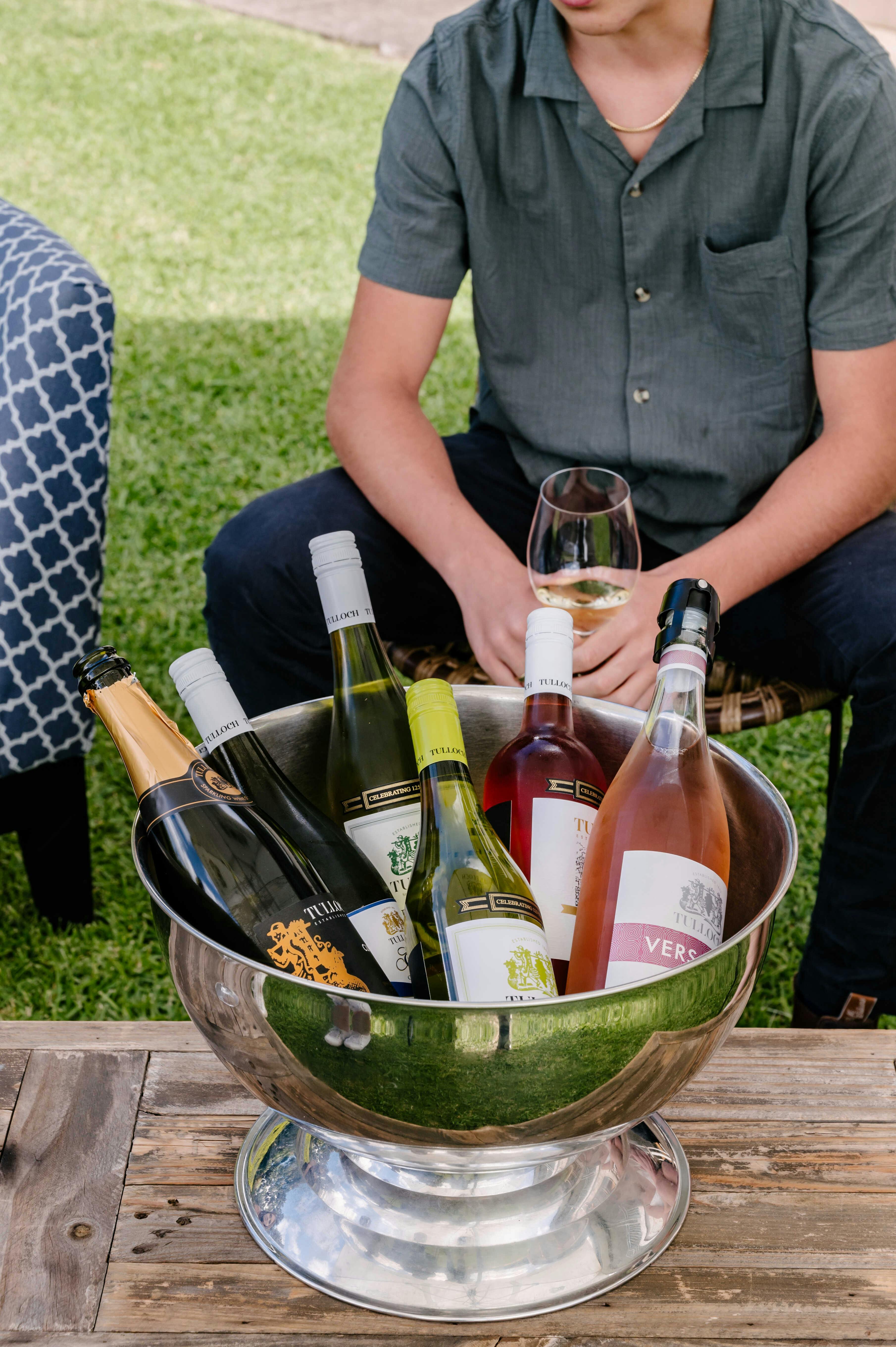 Selection of wines to taste