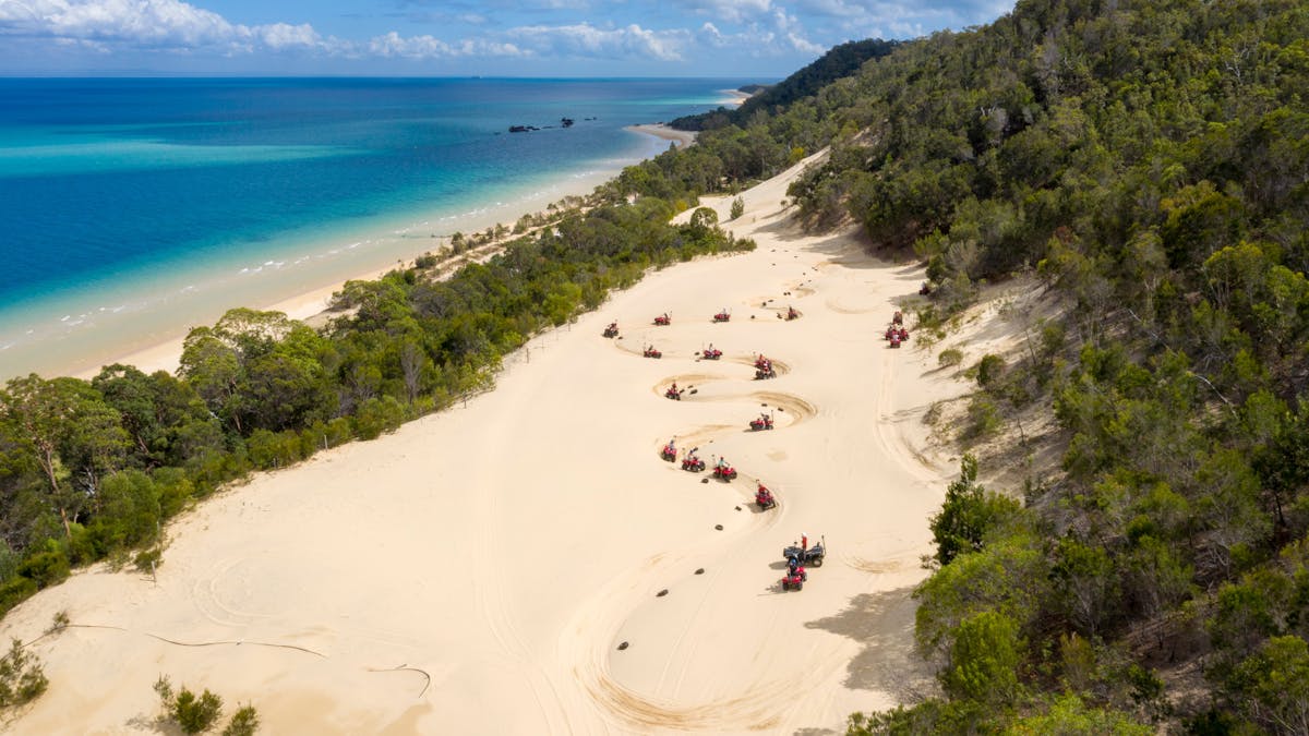 Tangalooma Island Resort ATV Quad Bike Tours