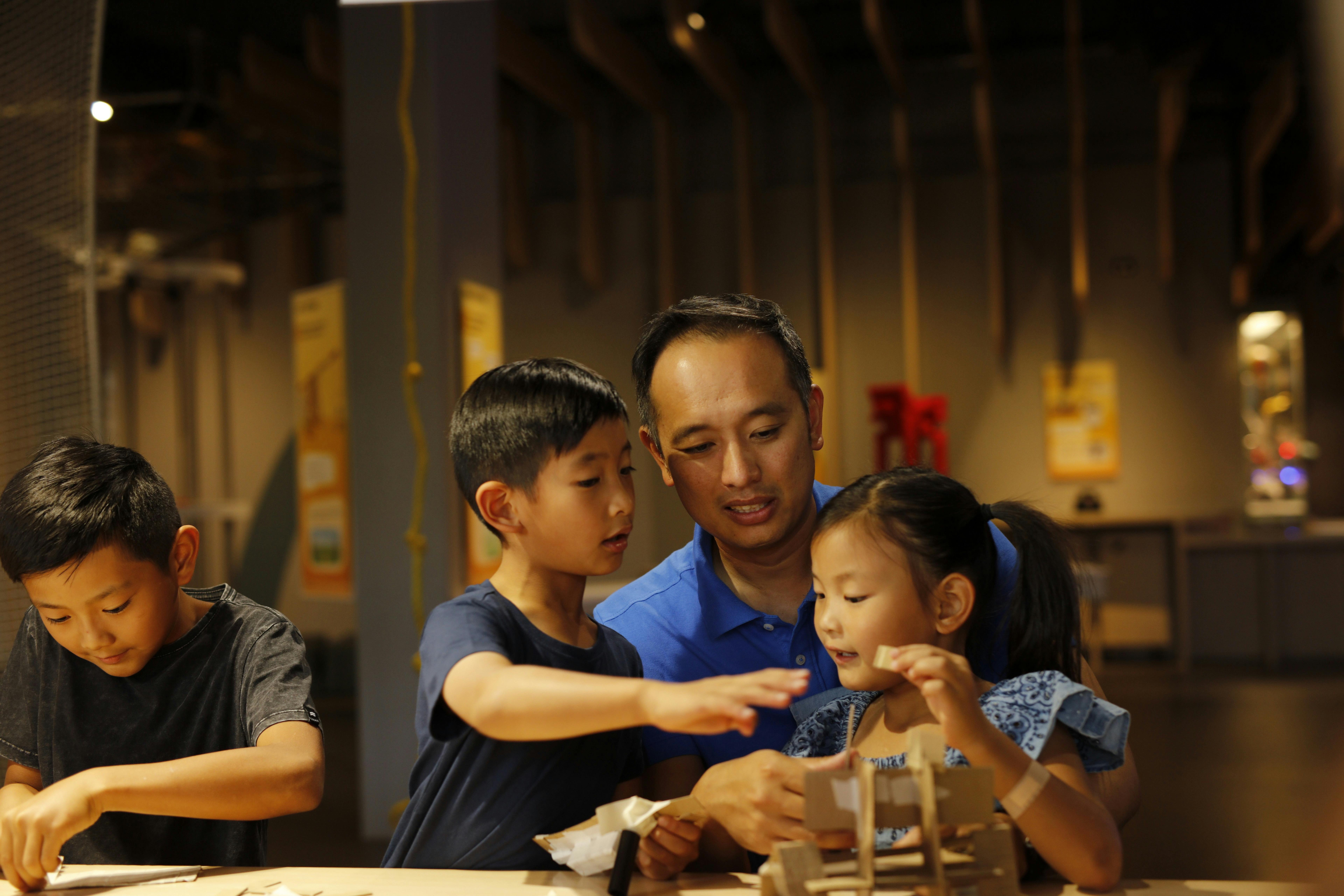 Get hands on with activities at the museum