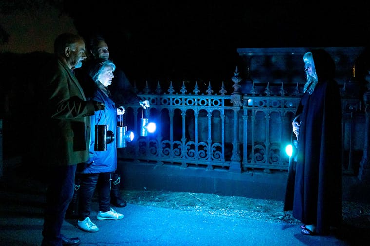 Mavericks Madness and Murder Most Foul West Terrace Cemetery by Night Tour