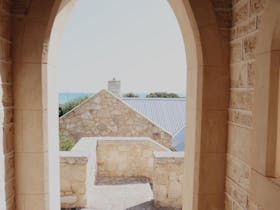 Character filled stone church with beautiful extension