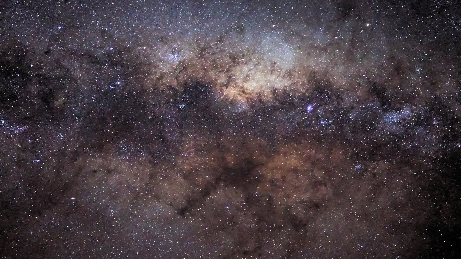 The Milky Way’s Galactic Core rising over Tasmania’s dark winter sky.