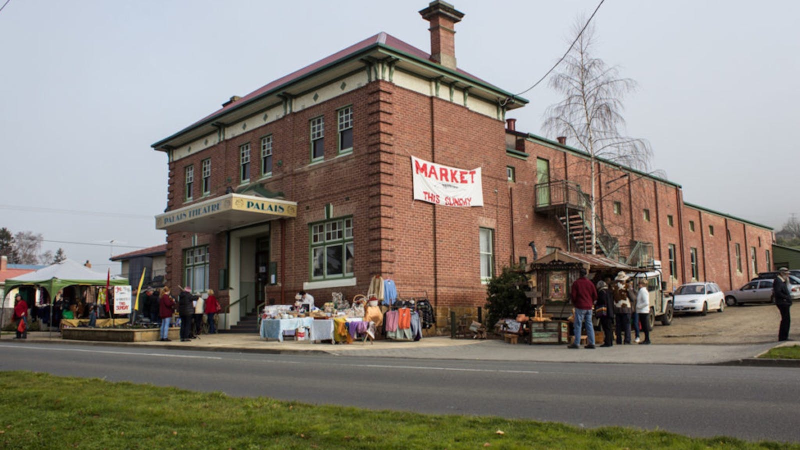 Monthly Market at the Franklin Palais is on the last Sunday of the Month 10am to 2pm