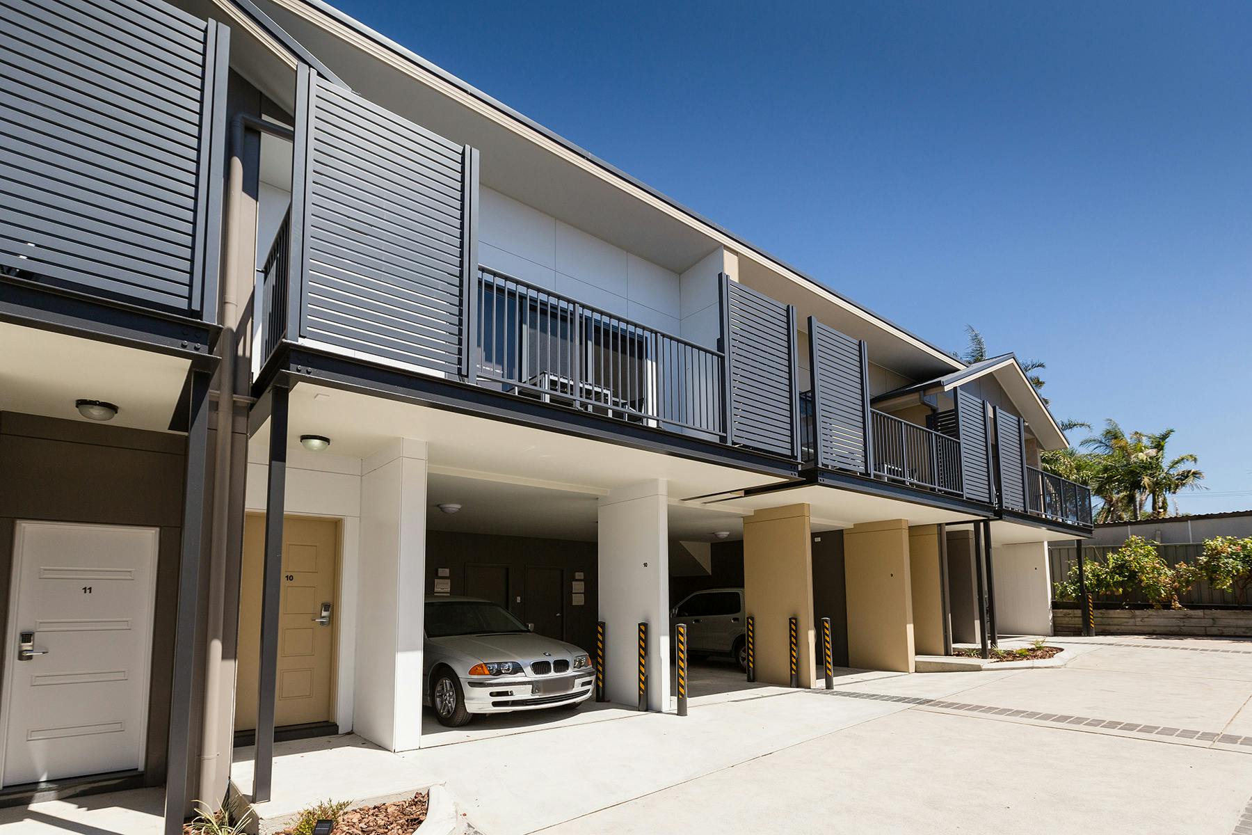 Exterior of the One Bedroom Apartments