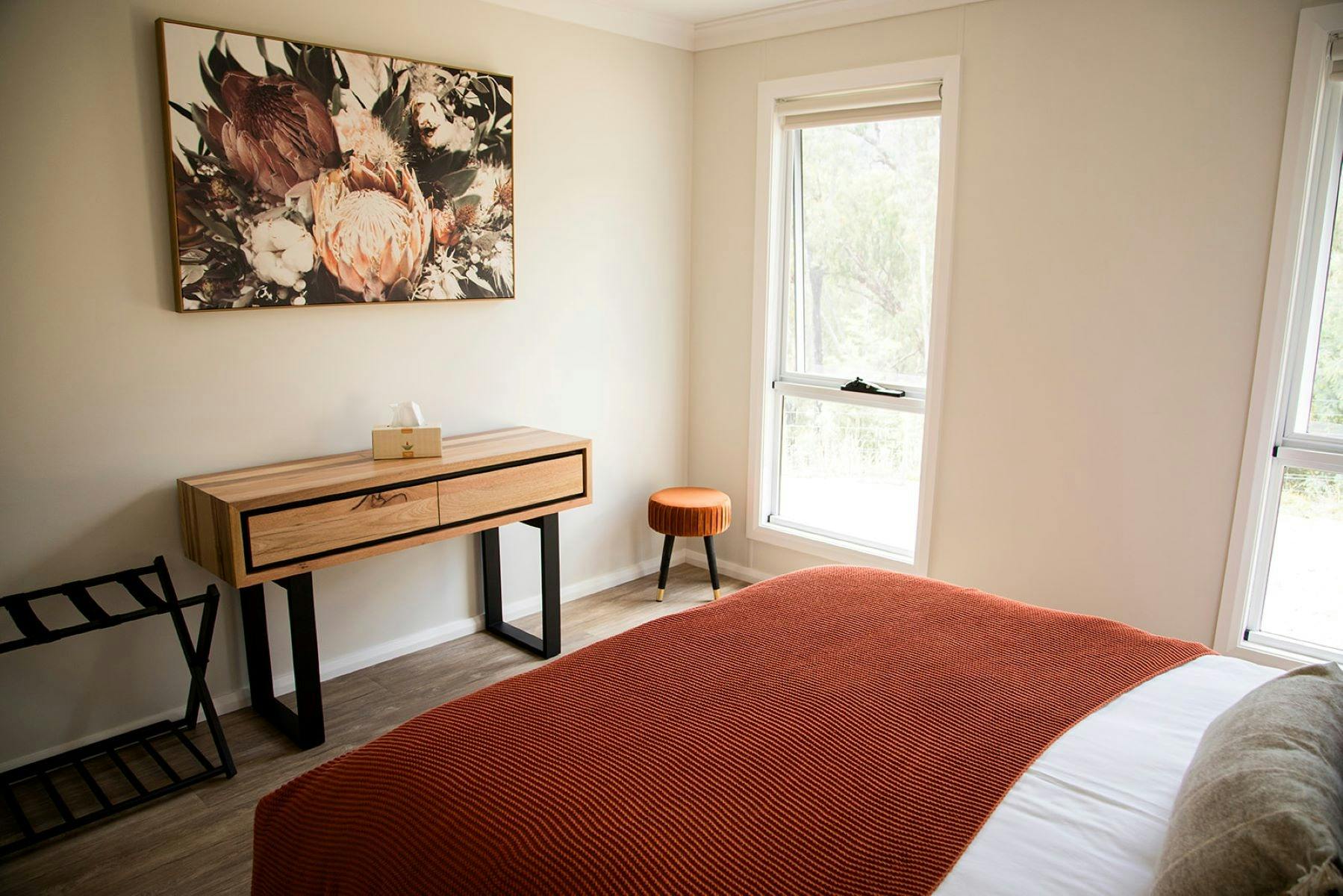 Comfortable and warm bed