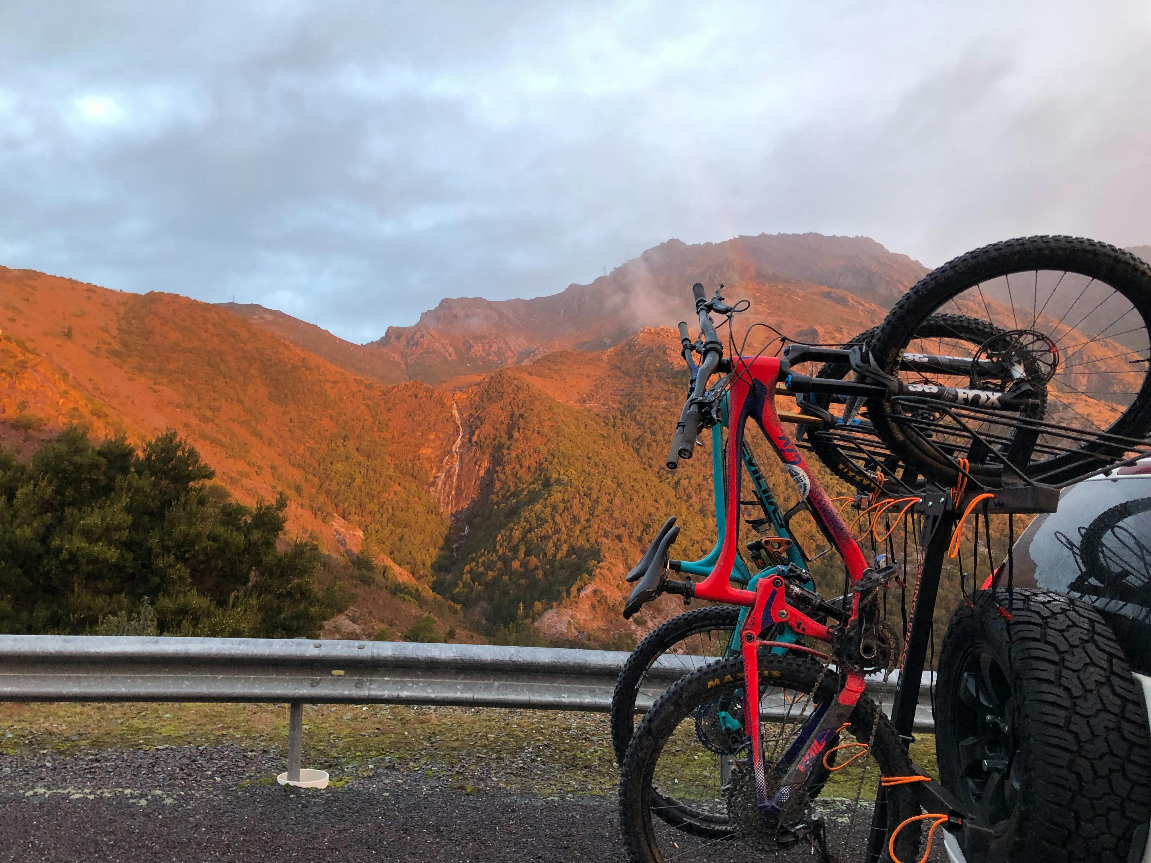 Horsetail Falls Queenstown Tas, Mt Owen MTB trails