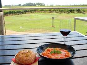 Pasta with a view