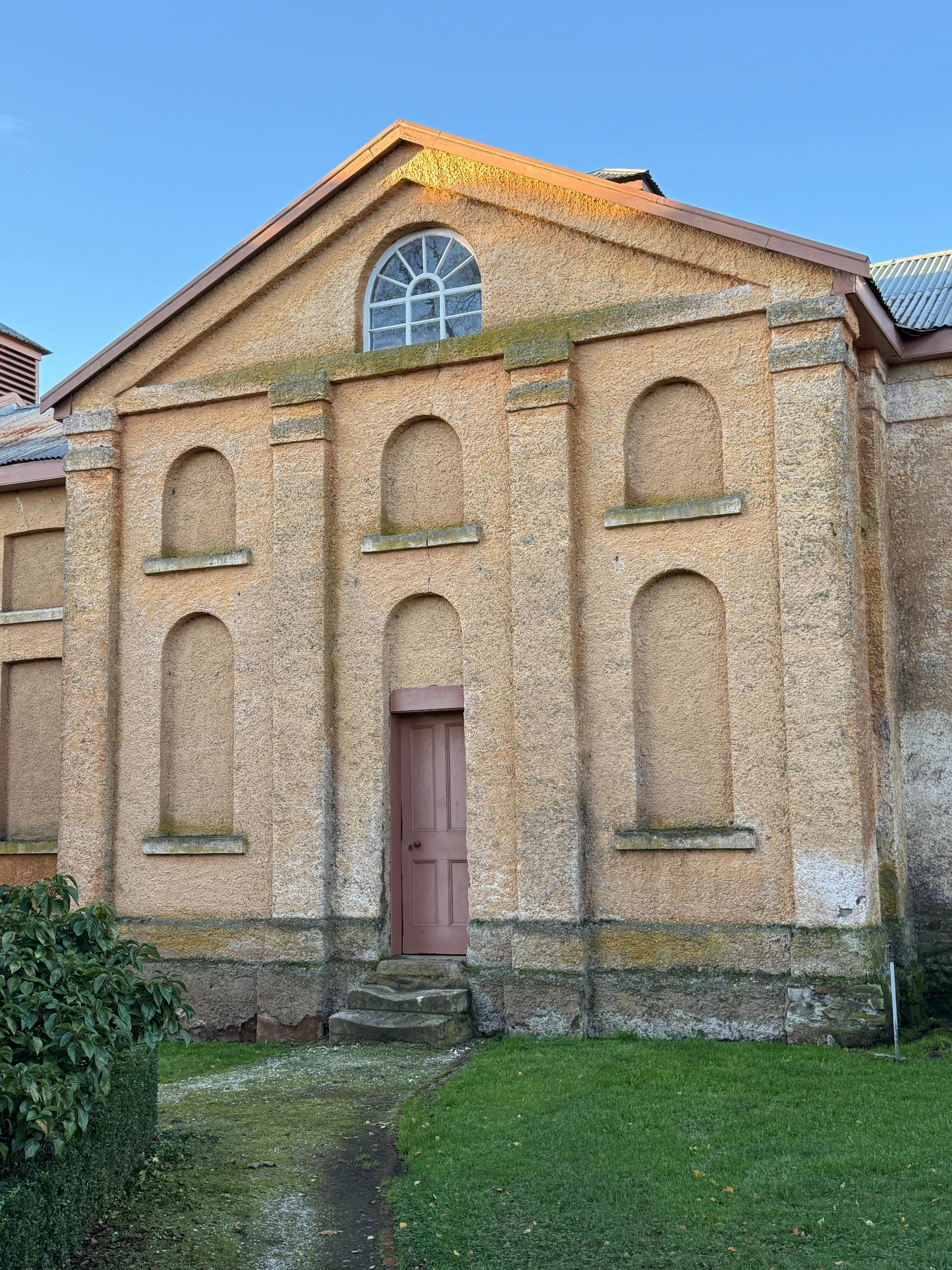 Heritage building at Woolmers Estate