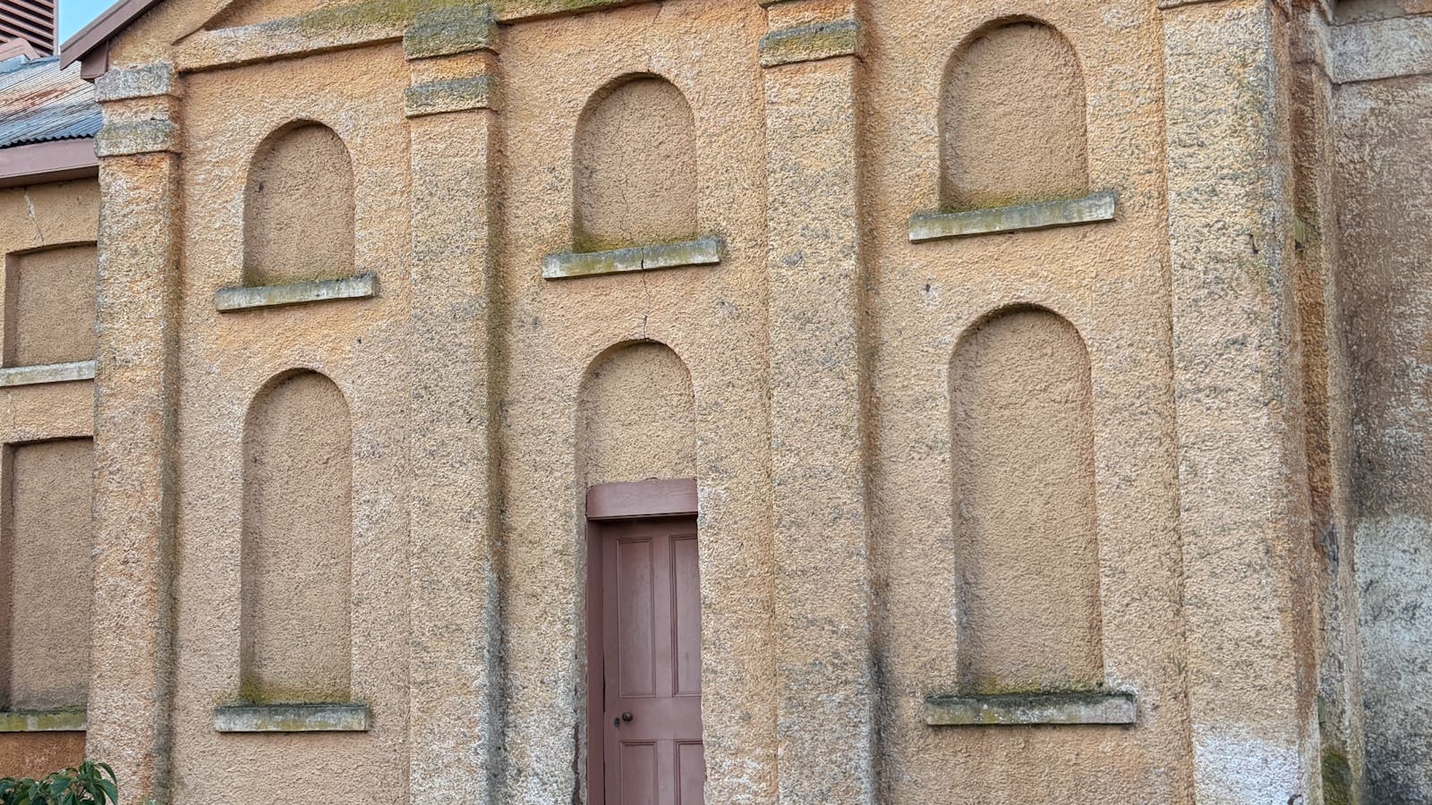 Heritage building at Woolmers Estate