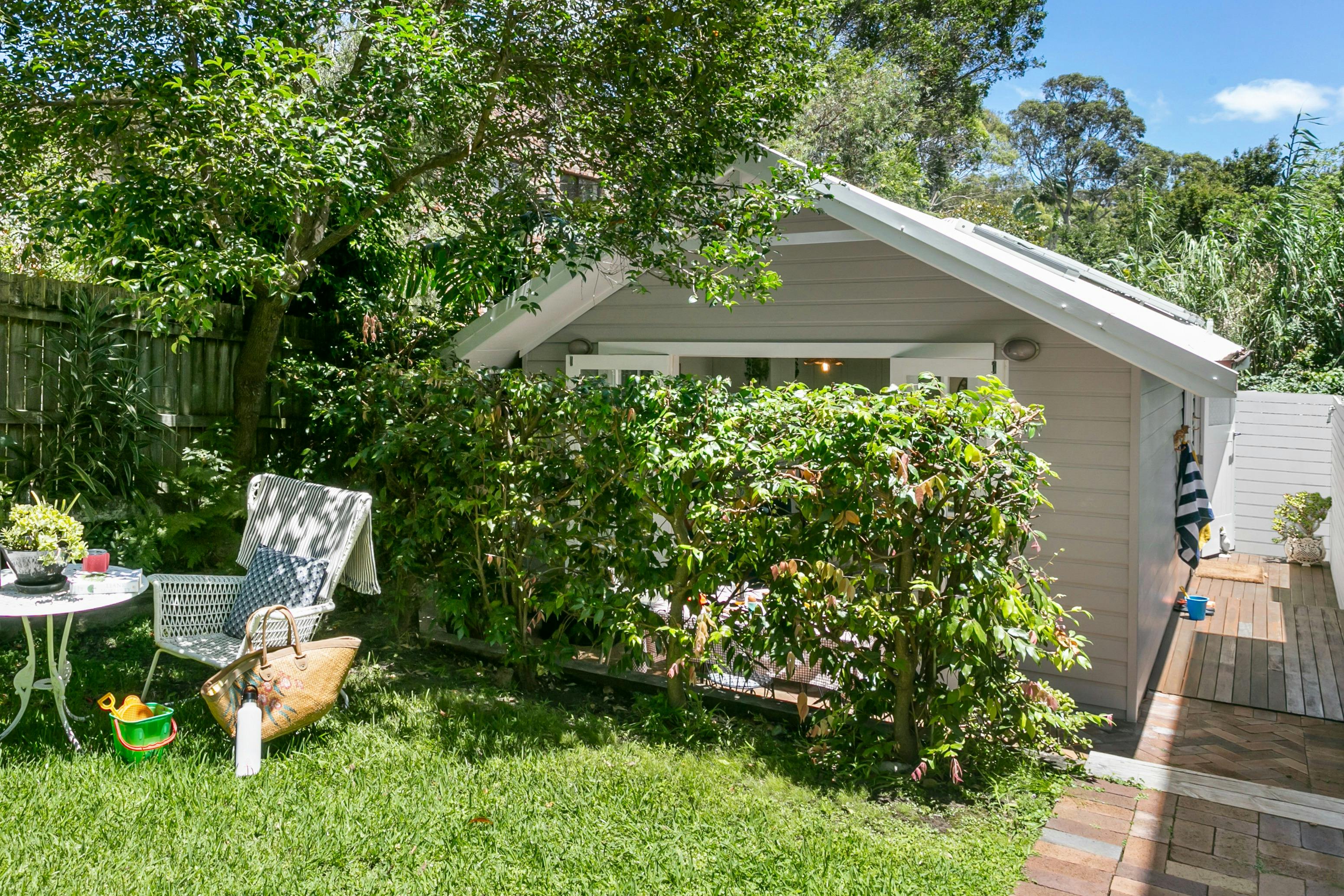 Ein privater Garten zum Entspannen