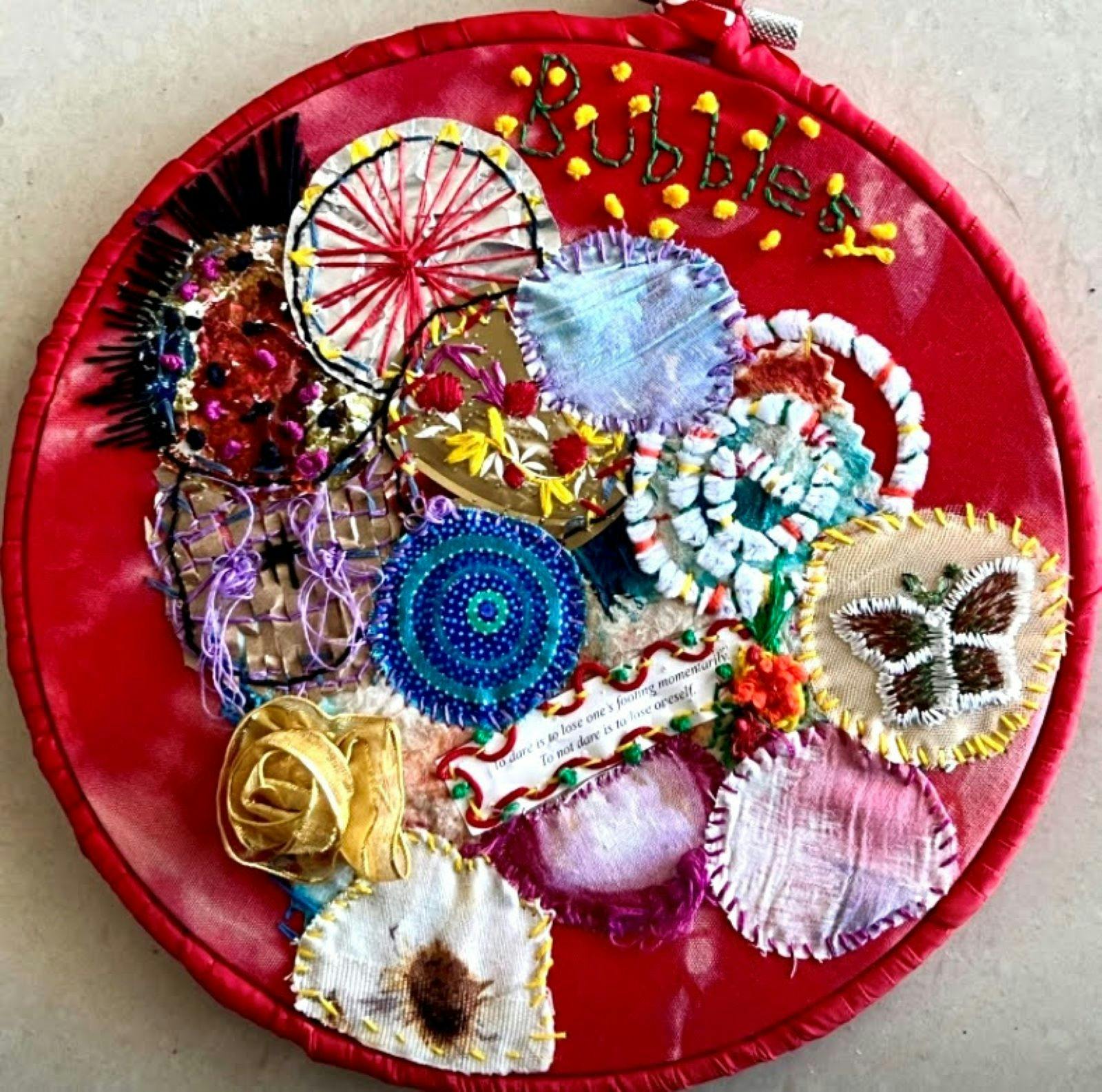 Mindful Stitching: Circles within Circles