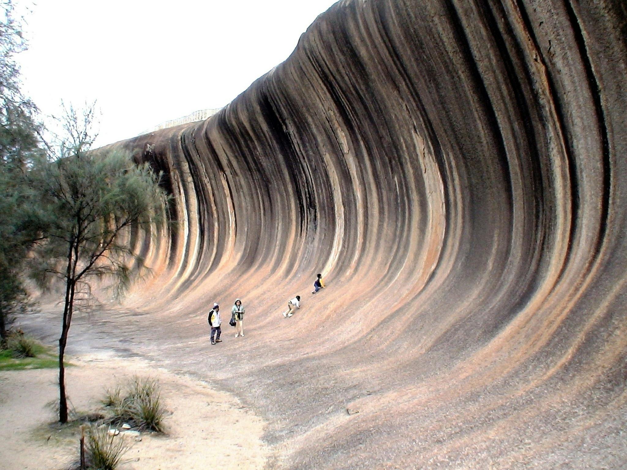 Wave Rock, in Hyden, Western Australia