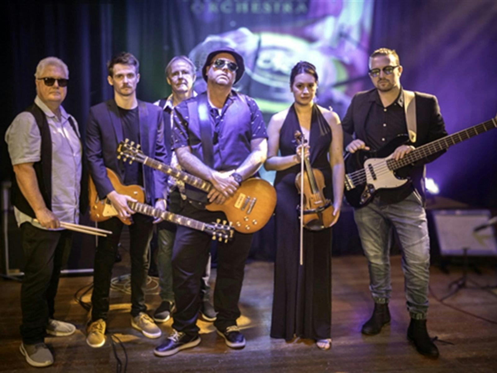 band on stage