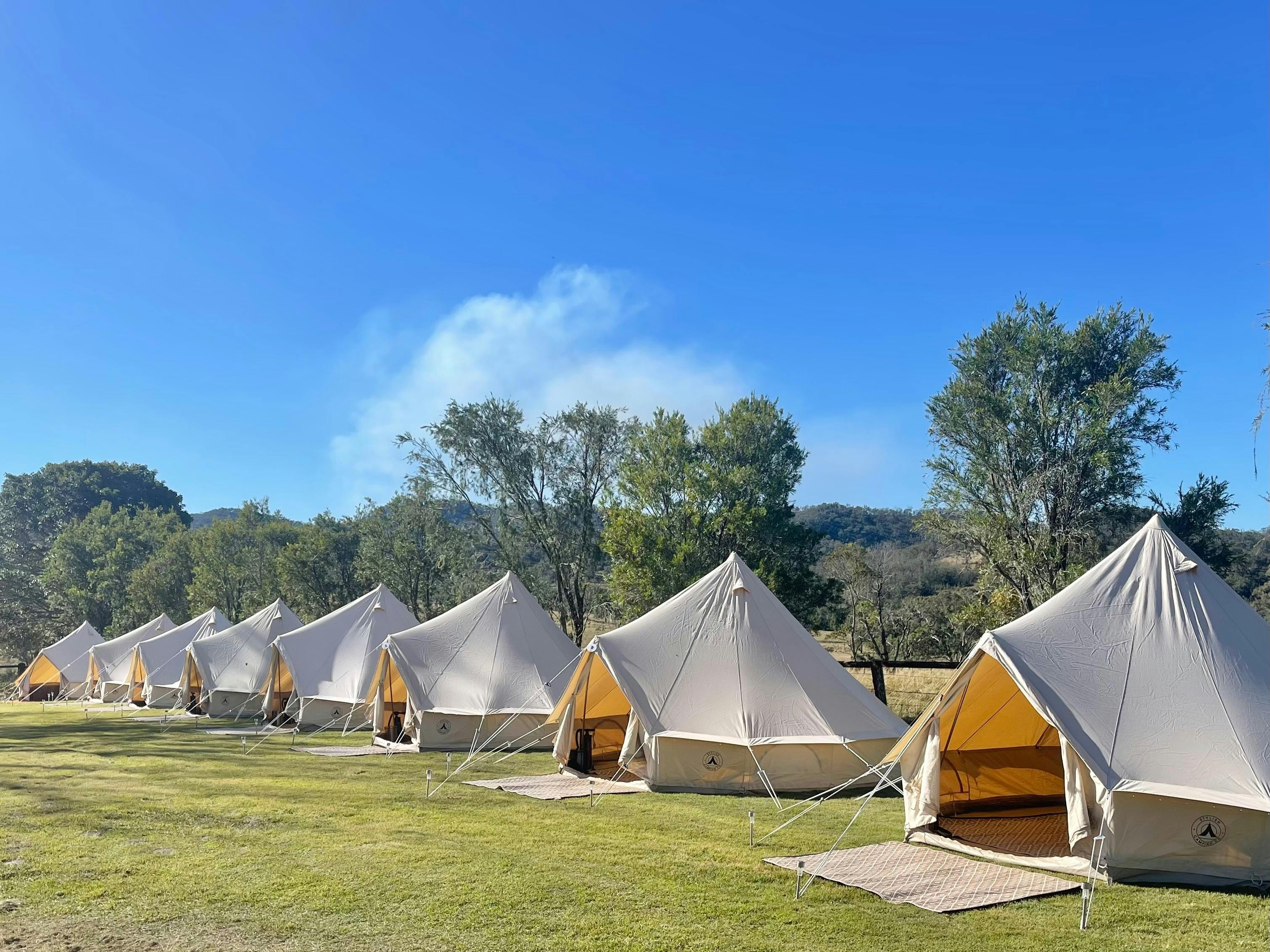 活動用鐘形帳篷