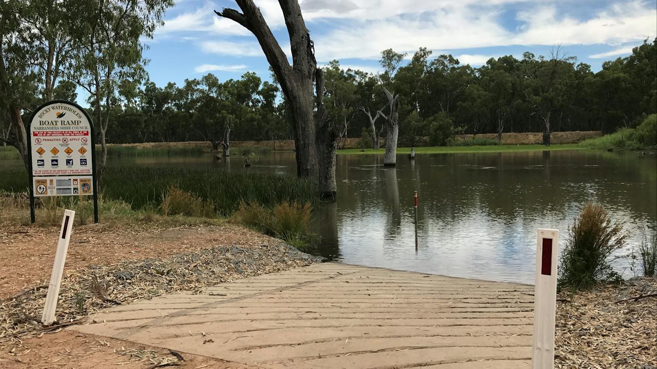 Rocky waterholes boat ramp