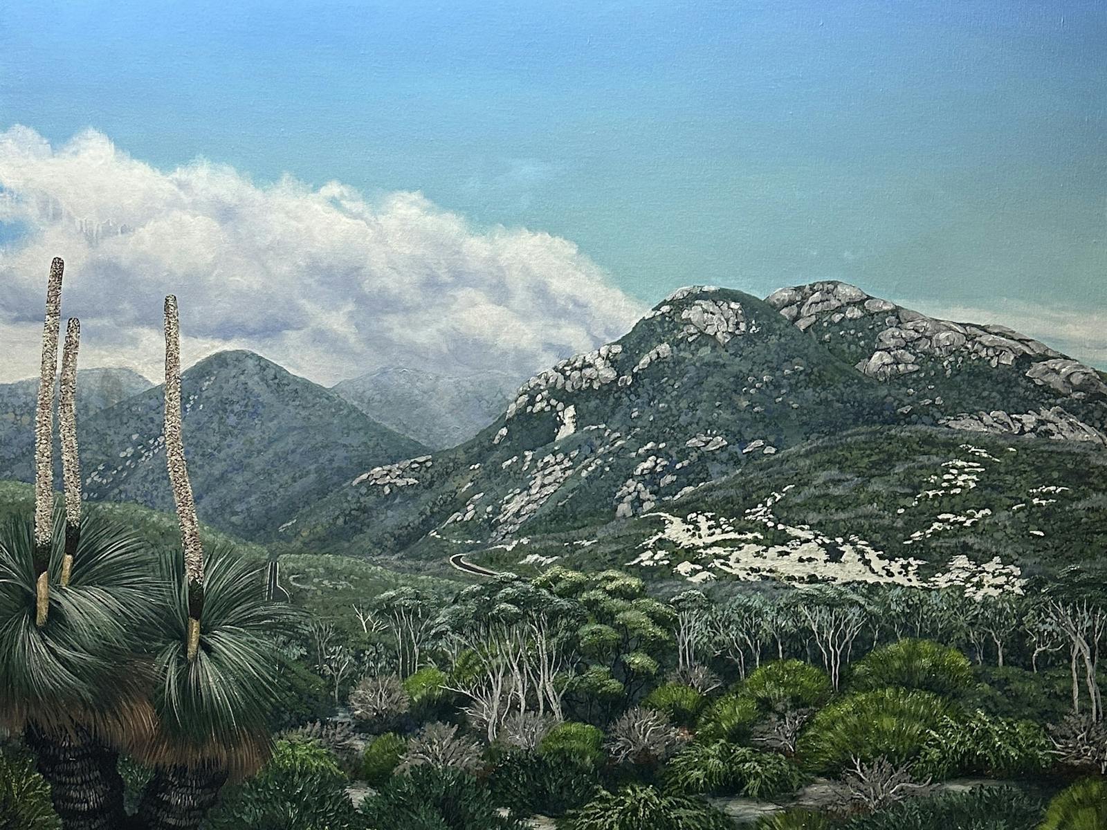 Laurel Foenander, The Road Well Travelled, Wilson's Prom, Oil on linen