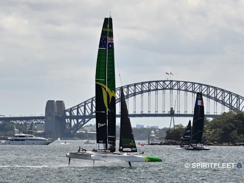 SailGP Specator Cruise on Silver Spirit