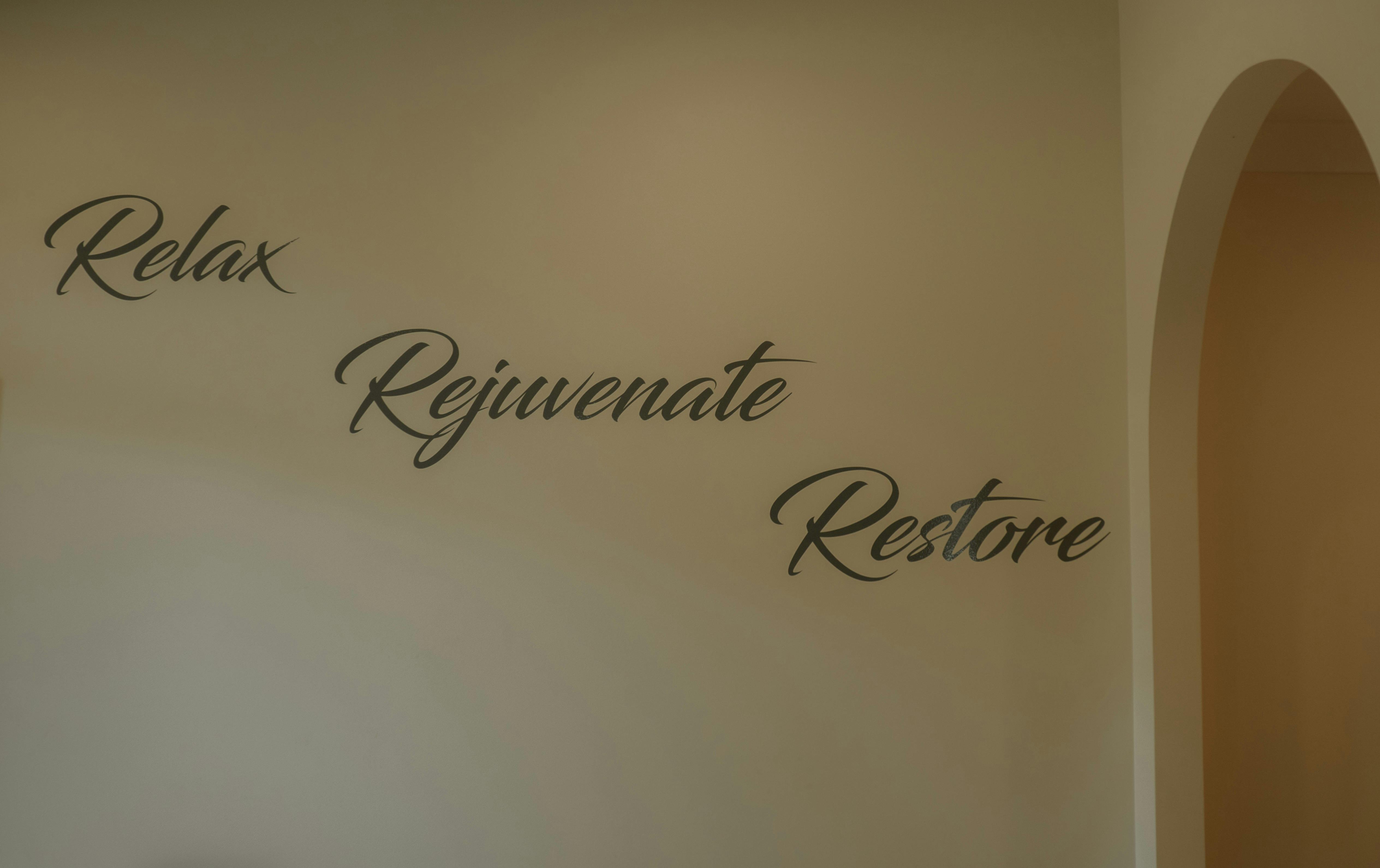 Relax Rejuvenate Resore