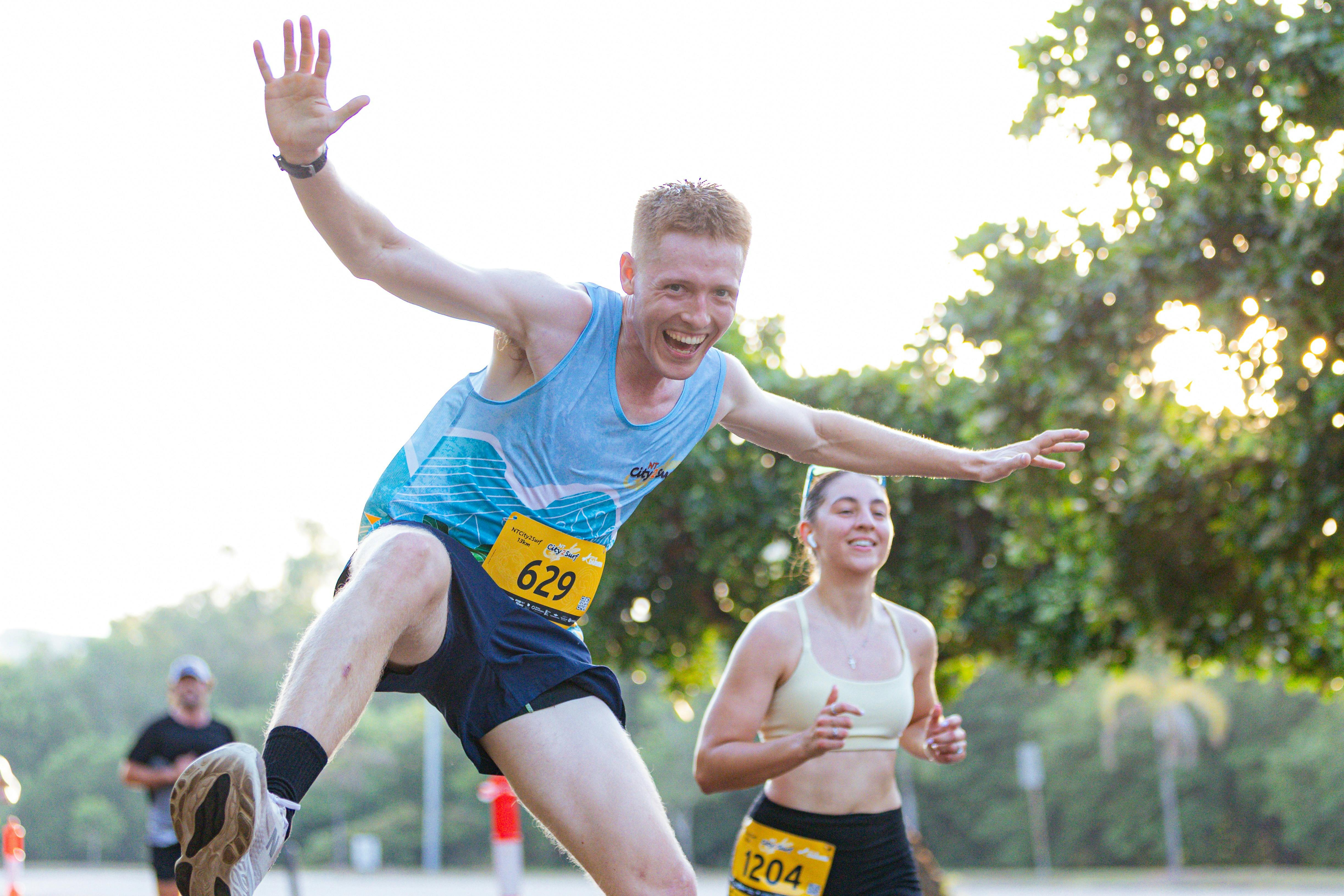 person jumping