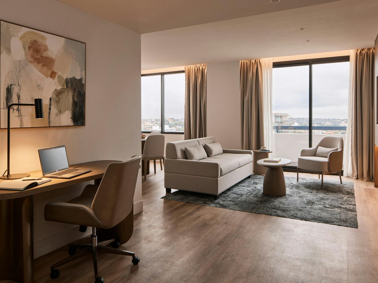 Two Bedroom Penthouse - Living area