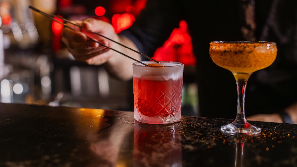 Negroni & Mandarin Margarita Cocktails