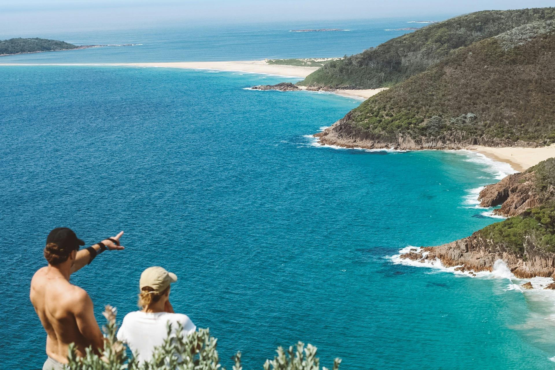 View at the top of Tomaree