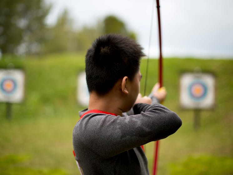 Archery activity for your school camp or activity day