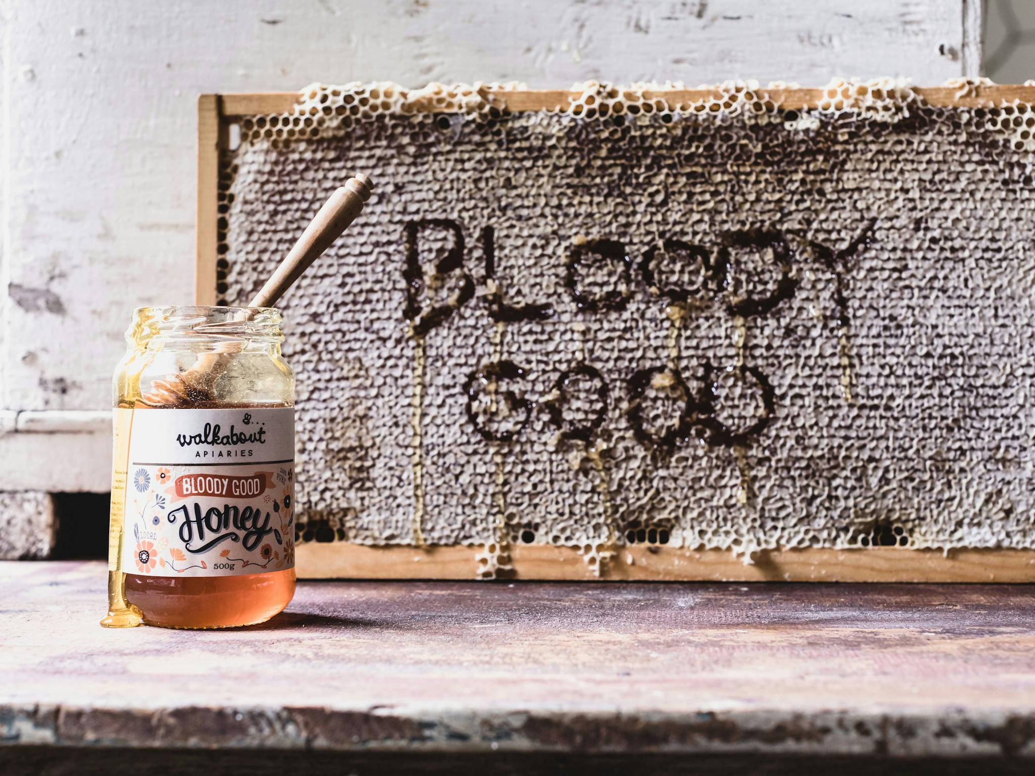 Walkabout Apiaries- Bloody Good Honey