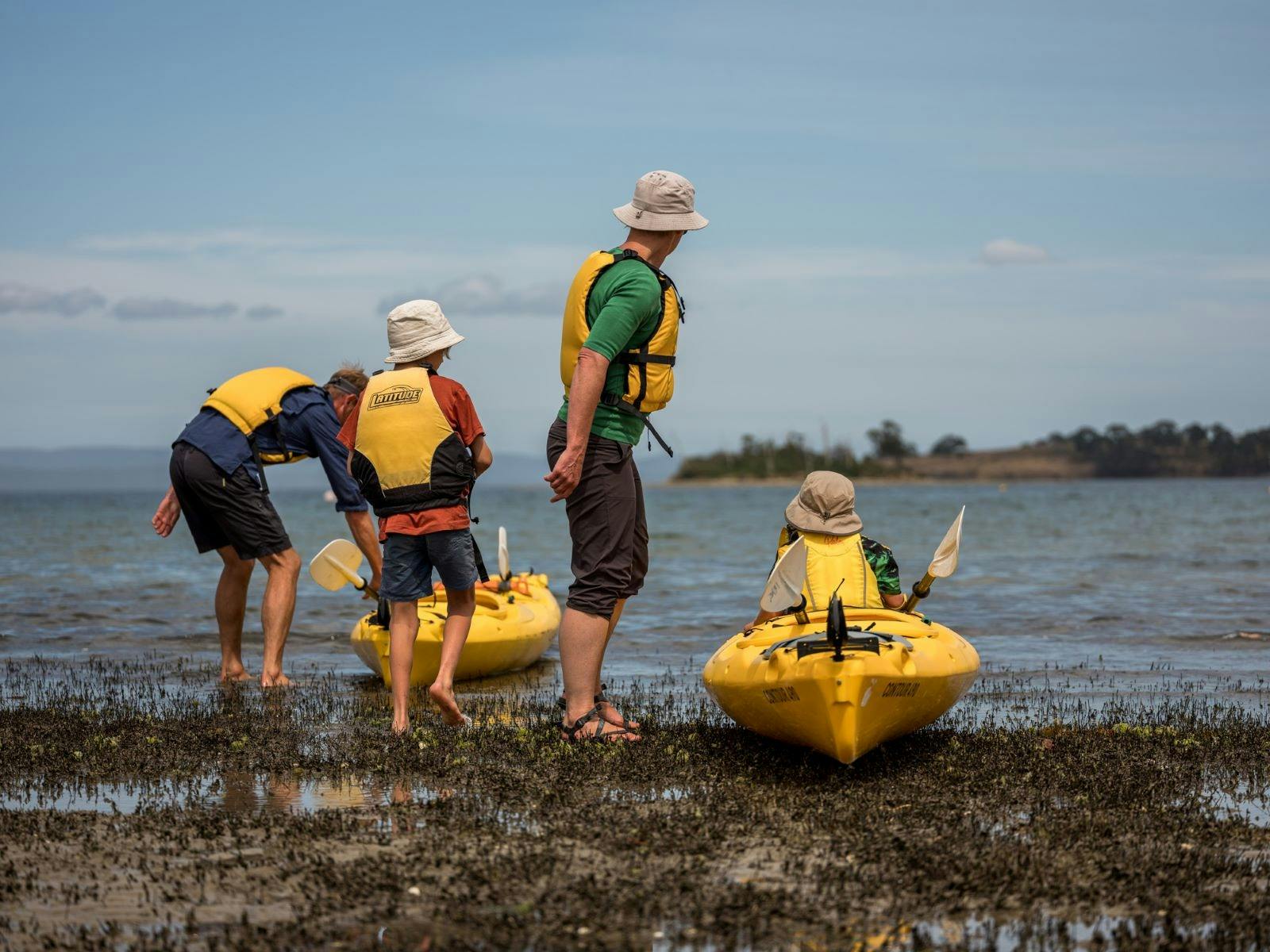 Kayaking, Dover, Far South Tasmania