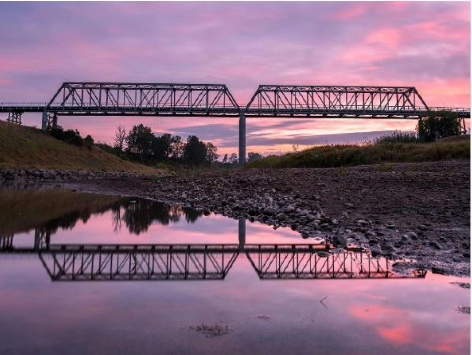 Sunrise at Luskintyre Bridge