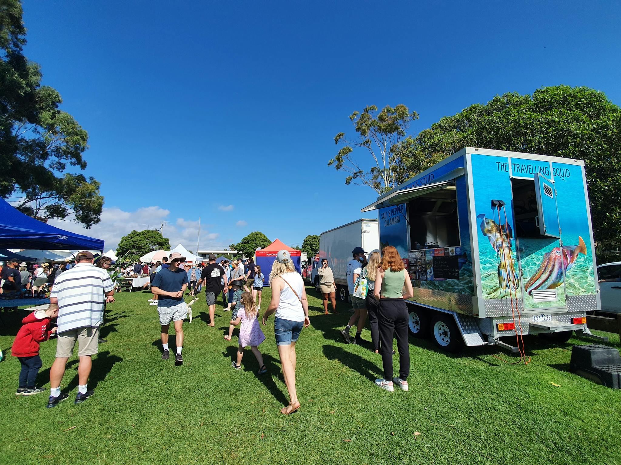 Beautiful Day at Metung Market