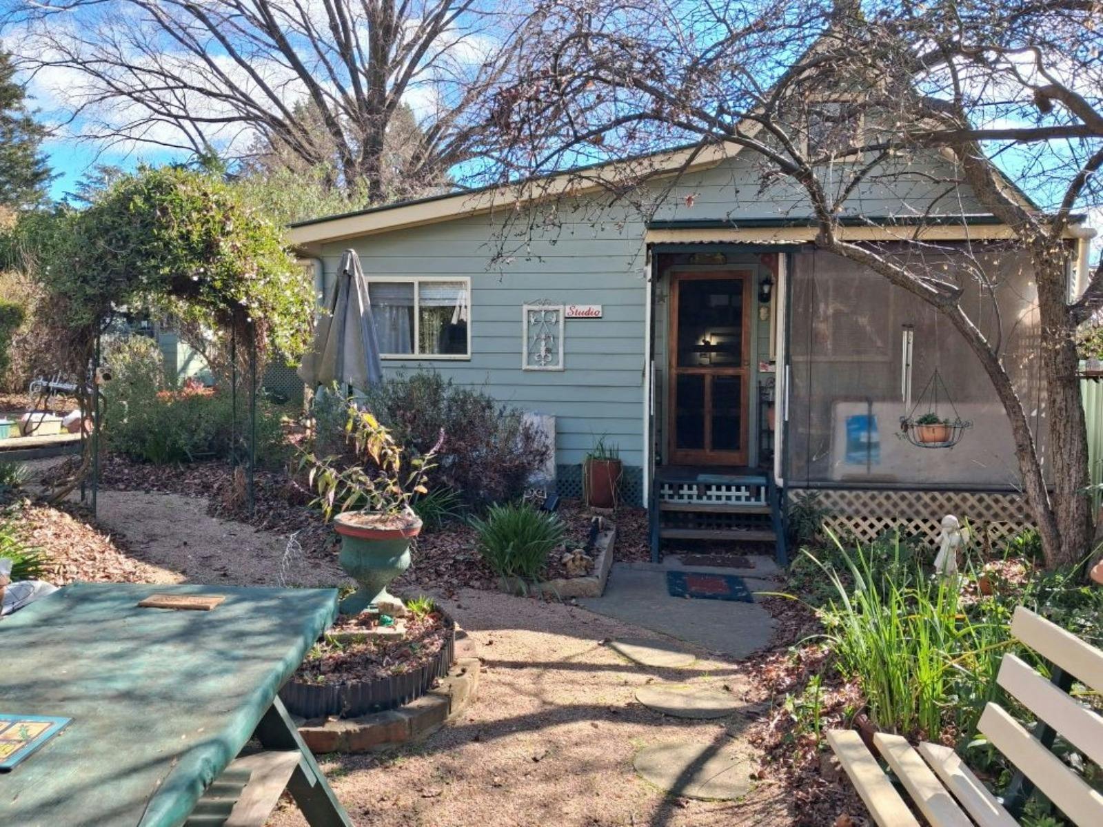 Exterior of artist's studio