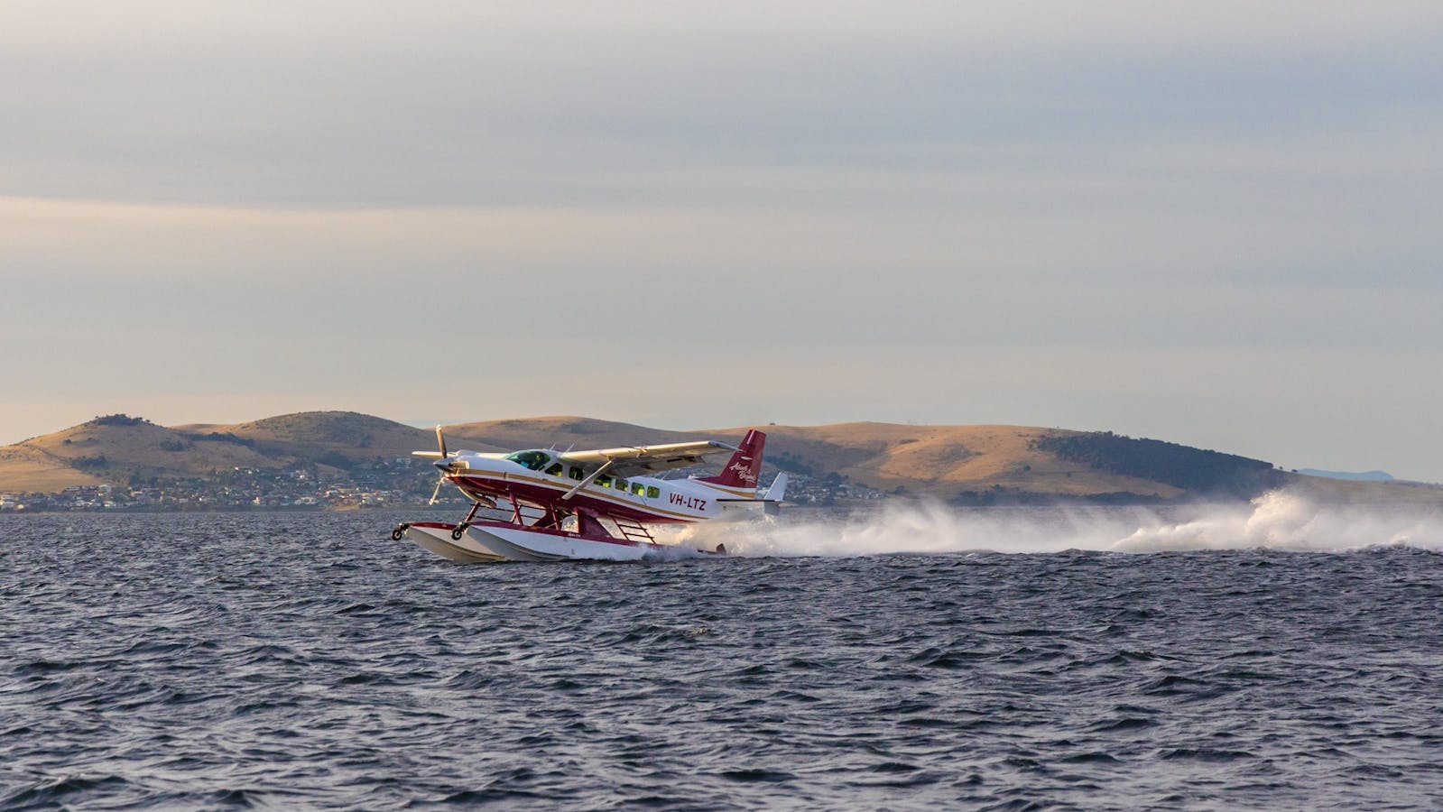Seaplane on Derwent River