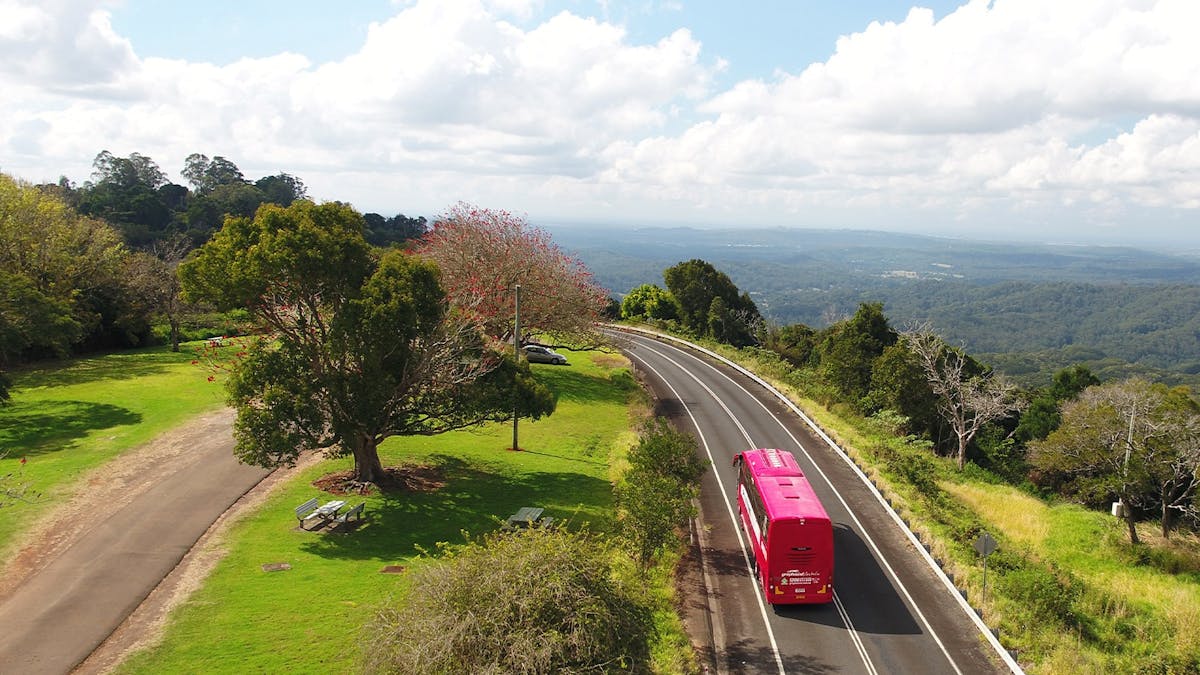 Travel to Sunshine coast, luxury coach travel