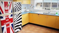 Fun clean shared kitchen facilities
