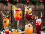 festive cocktails